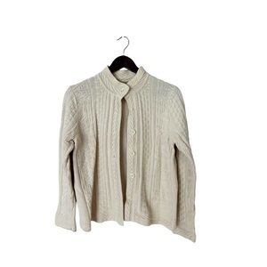 L.L. Bean Ivory Women's Cardigan
